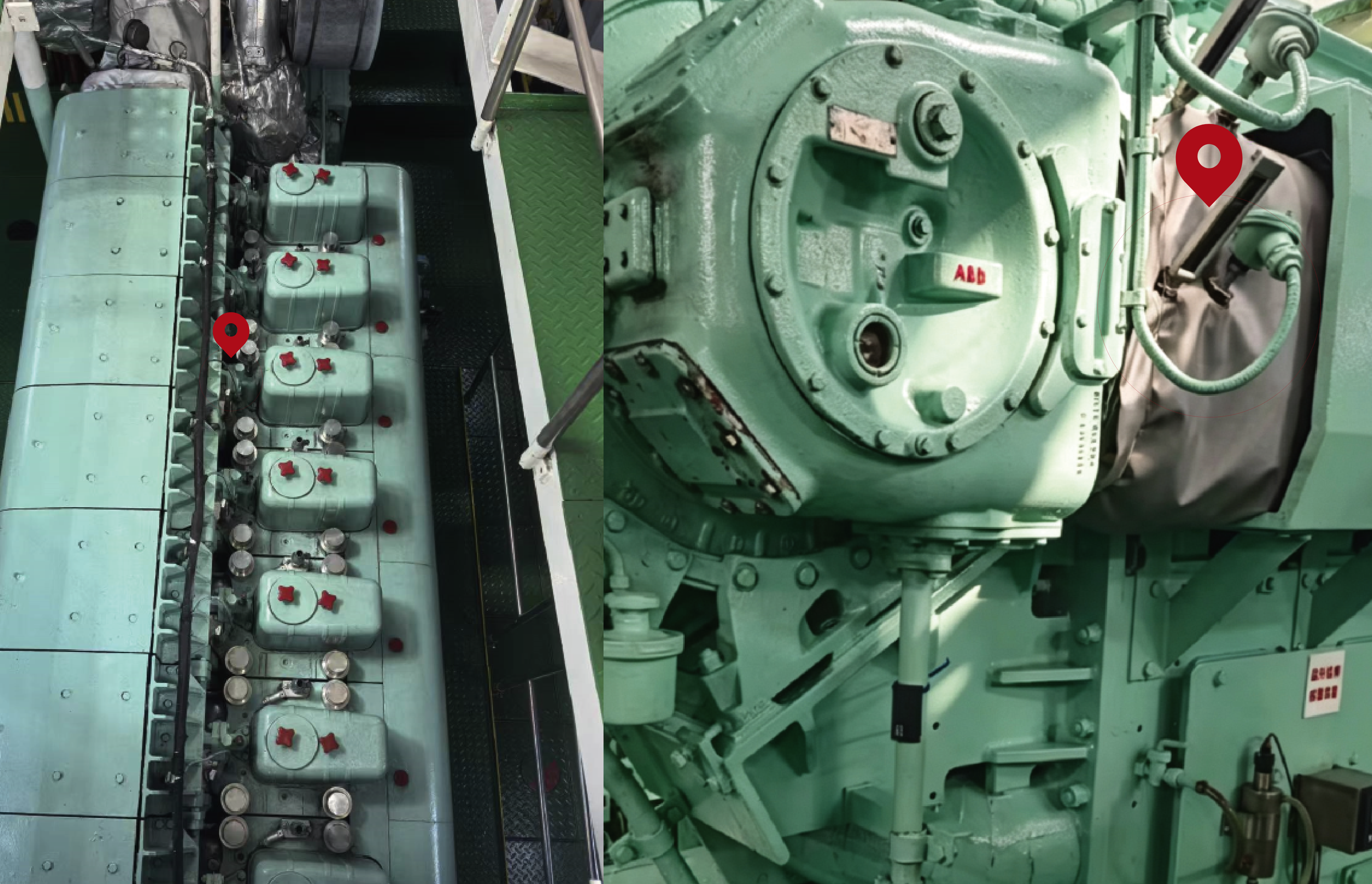 Marine Steam Machinery Temperature measurement